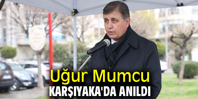 Uğur Mumcu Karşıyaka'da anıldı