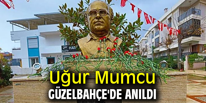 Uğur Mumcu Güzelbahçe'de anıldı
