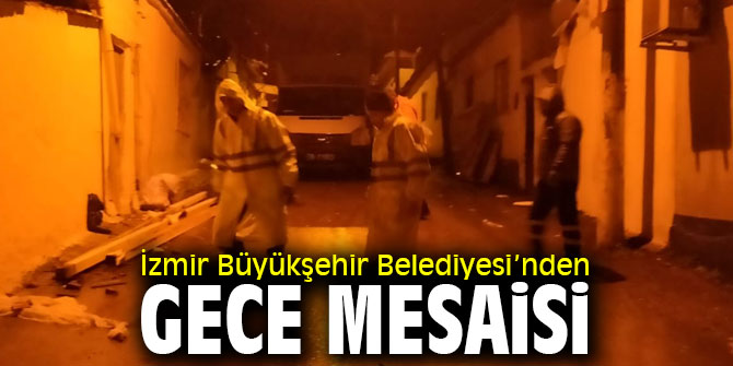 İBB'den gece mesaisi
