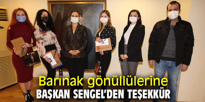 Başkan Sengel, Barınak gönüllülerine teşekkür etti!