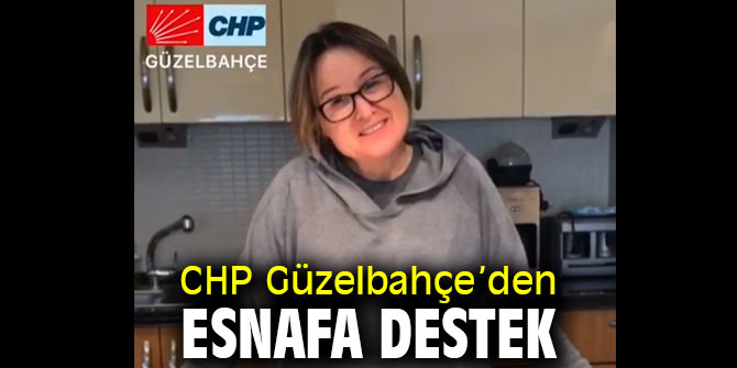 CHP Güzelbahçe’den esnafa destek 