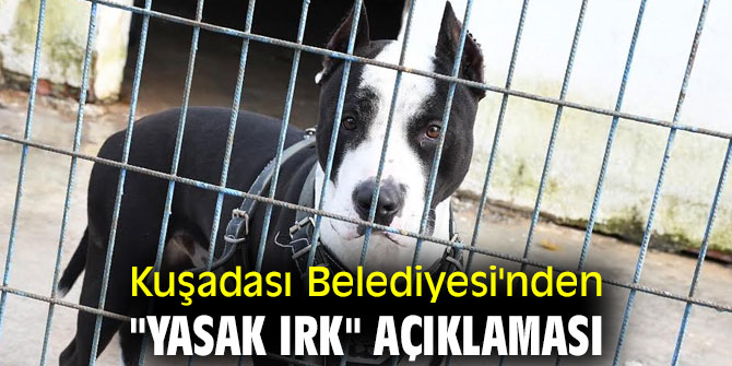 Kuşadası Belediyesi yasal ırk hakkında açıklama yaptı!