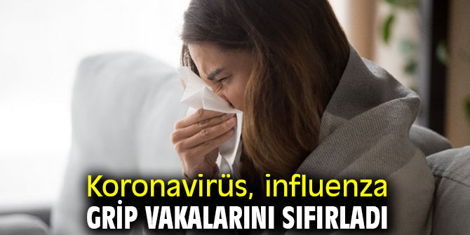 Koronavirüs, influenza grip vakalarını da etkiledi! 