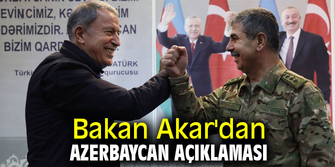 Bakan Akar, 'Ortak Merkez yarın faaliyete başlıyor'