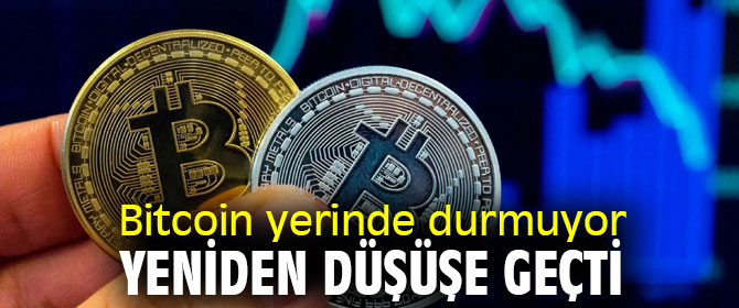 Bitcoin, 3 bin dolardan fazla değer kaybetti
