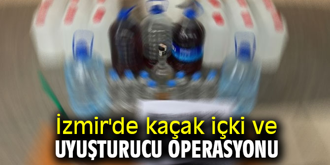 İzmir'de uyuşturucu operasyonu