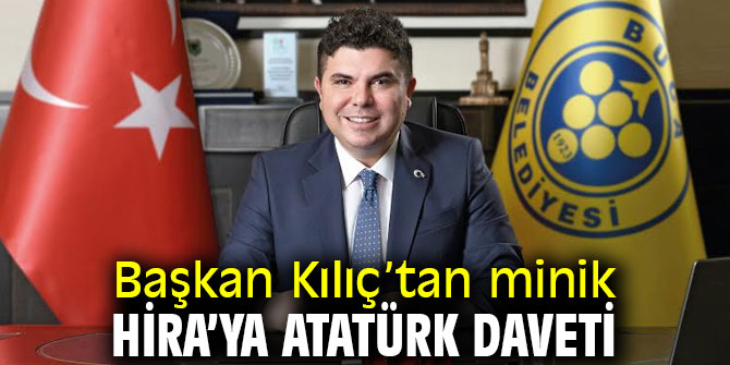 Anıtkabir sevdalısı minik Hira’ya Buca’dan davet var 