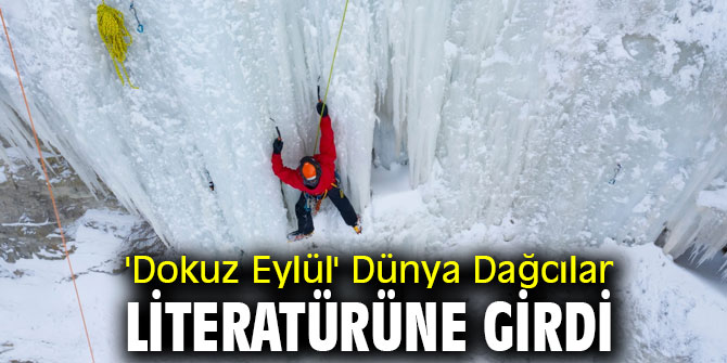 'Dokuz Eylül' Dünya Dağcılar literatürüne girdi