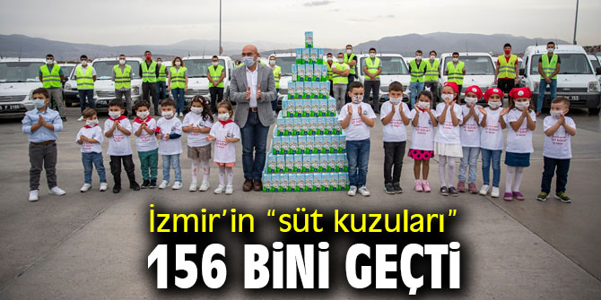 İzmir’in “süt kuzuları” 156 bini geçti