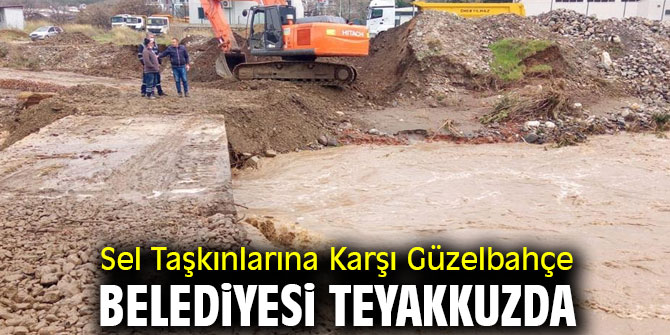 Güzelbahçe Belediyesi Teyakkuzda