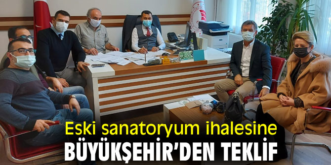 Eski sanatoryum ihalesine İBB'den teklif