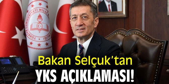 Bakan Selçuk’tan YKS açıklaması!