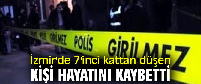  7'inci kattan düştü! 1 ölü