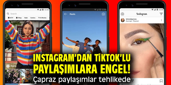 Instagram’dan TikTok’lu paylaşımlara engel! Çapraz paylaşımlar tehlikede