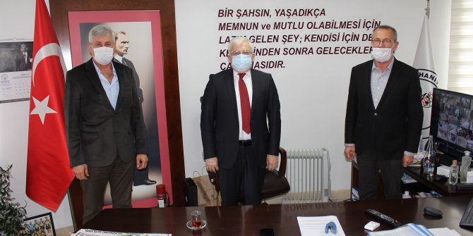 Başkan Devecler'e Boşnak Derneklerinden ziyaret