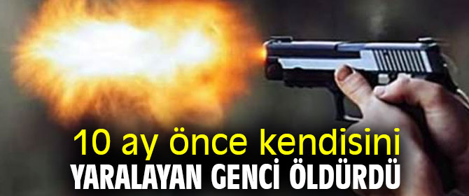 10 ay önce kendisini yaralayan genci öldürdü