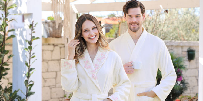 Özdilek Ev Tekstili’nden Wingy Bornoz Takımı