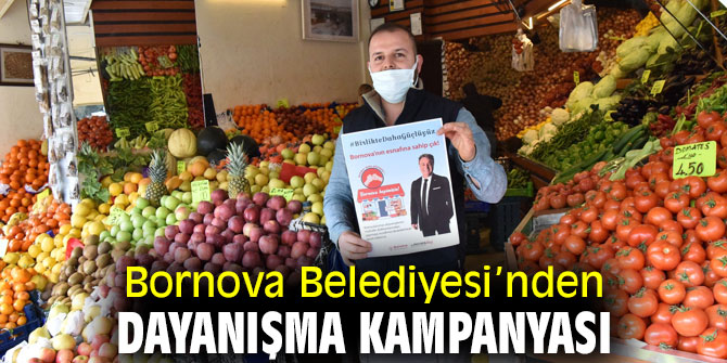 Bornova Belediyesi’nden dayanışma kampanyası