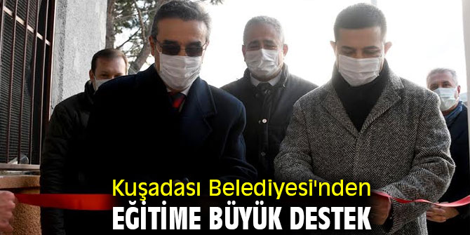 Kuşadası Belediyesi'nden eğitime büyük destek