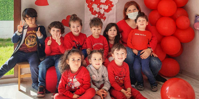 Özel Evrensel Anaokulu'nda 'Sevgi' konusu işlendi!
