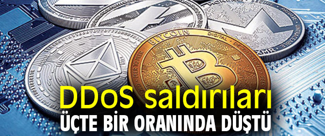 DDoS saldırıları, üçte bir oranında düştü