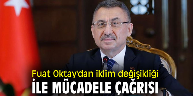 Fuat Oktay'dan iklim değişikliği ile mücadele çağrısı