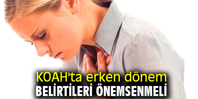 Dikkat! KOAH'ta erken dönem belirtileri önemsenmeli