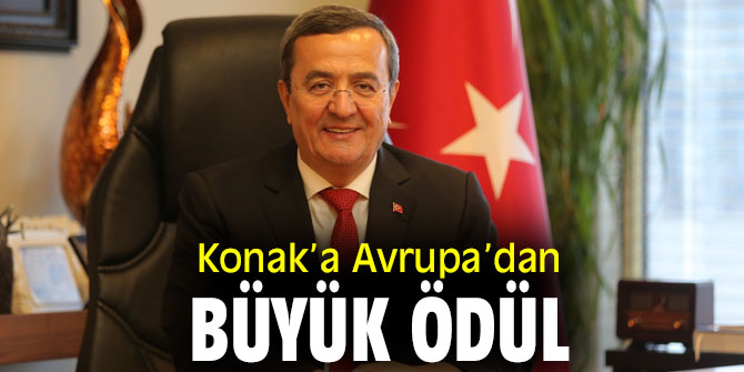 Konak’a Avrupa’dan büyük ödül