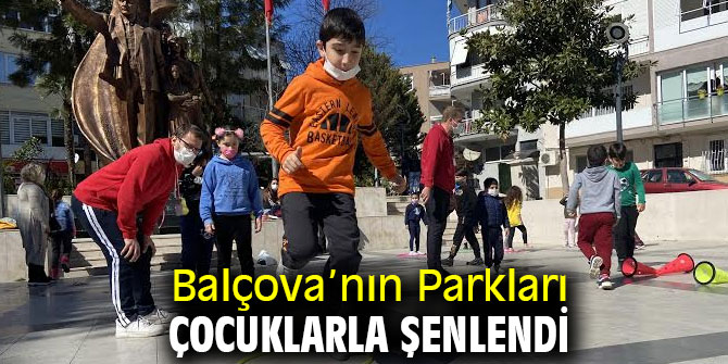 Balçova’nın Parkları Çocuklarla Şenlendi