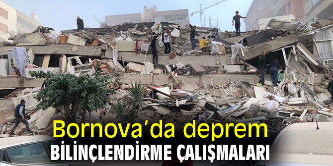 Bornova’da deprem bilinçlendirme çalışmaları