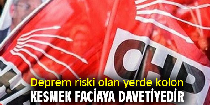 Deprem riski olan yerde kolon kesmek faciaya davetiyedir