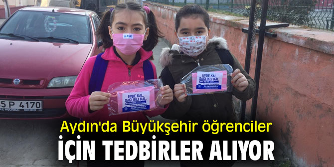 Aydın'da Büyükşehir öğrenciler için tedbirler alıyor