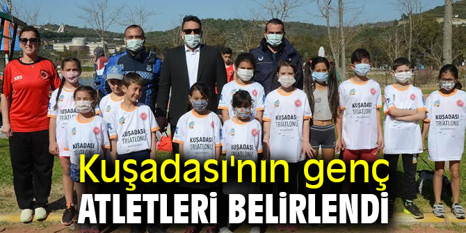 Kuşadası'nın genç atletleri belirlendi