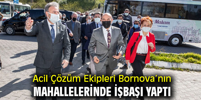 Acil Çözüm Ekipleri Bornova’da
