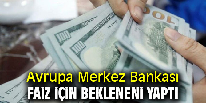 Avrupa Merkez Bankasından beklenen hamle!