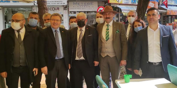 Gelecek Partisi İzmir'de esnafı ziyaret etti!