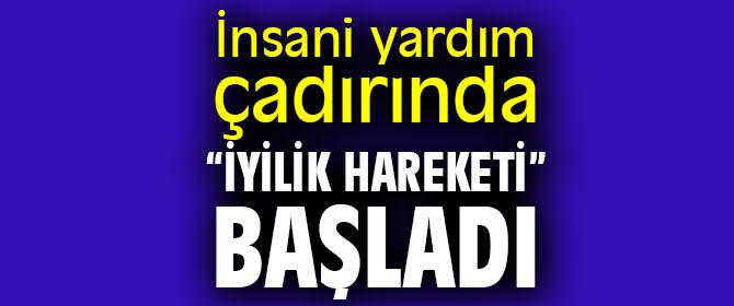 Karşıyaka'da “İyilik Hareketi” başladı 