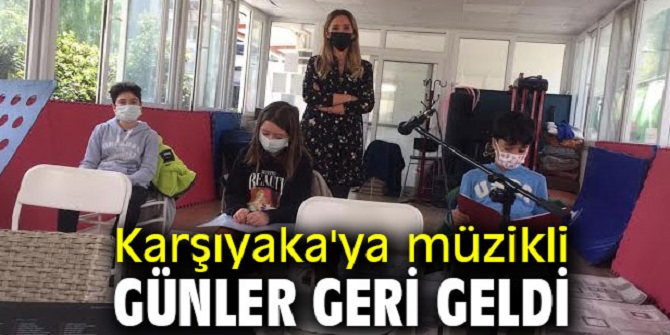 Karşıyaka'da çocuk korosu çalışmalara başladı