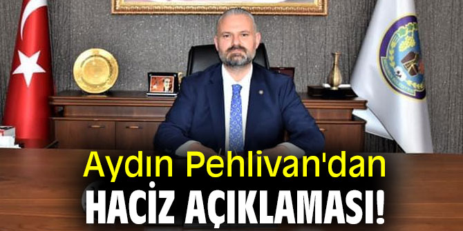 Aydın Pehlivan'dan haciz açıklaması!