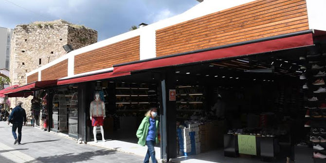 KUŞADASI’NDA ÇARŞILARINA GÖRSEL DÜZENLEME