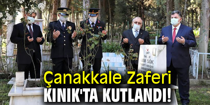 Kınık'ta Çanakkale Zaferi kutlandı!