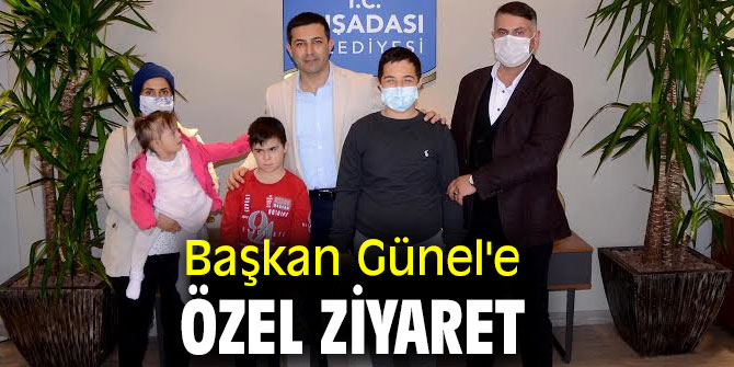 Başkan Günel'e özel ziyaret