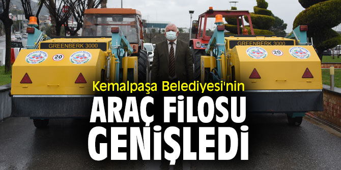 Kemalpaşa Belediyesi'nin araç filosu genişledi