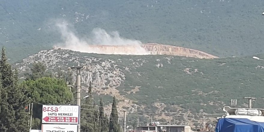 Pınarbaşı’nda Taş Ocağı tepkisi!