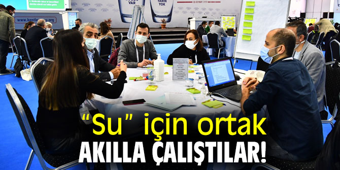 “Kentlerde Sürdürülebilir Su Politikaları Zirvesi" sürüyor