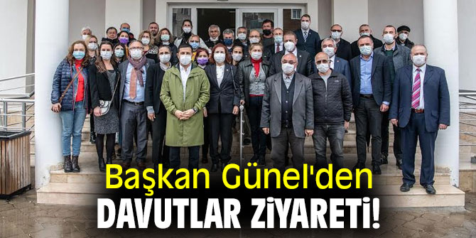 Başkan Günel'den Davutlar ziyareti!
