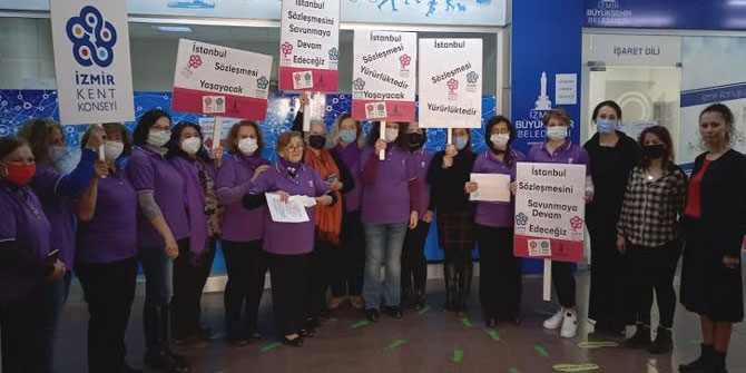 İzmir Kent Konseyi'nden İstanbul Sözleşmesi tepkisi!