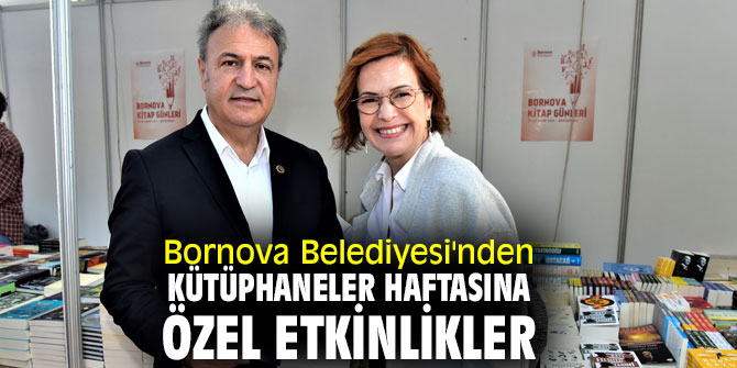 Bornova Belediyesi'nden Kütüphaneler haftasına özel etkinlikler