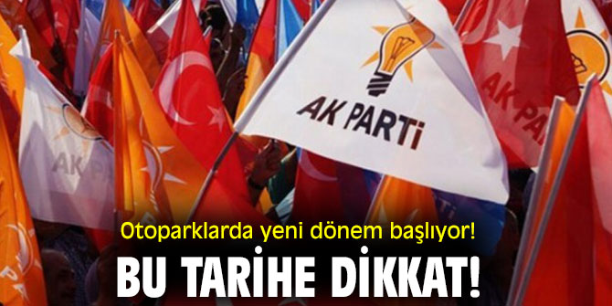Otoparklarda yeni dönem başlıyor! Bu tarihe dikkat!