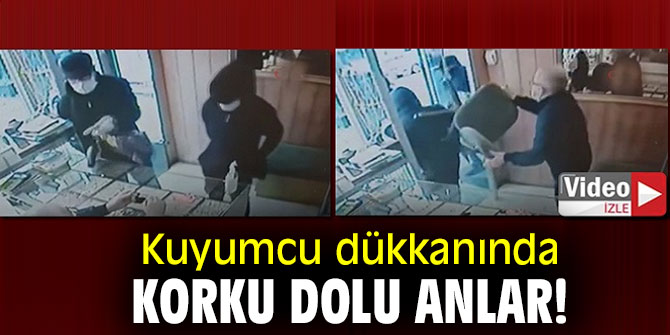 Soygun girişimi kamerada